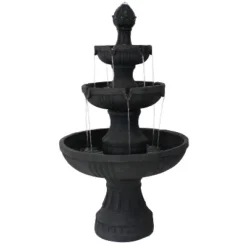 Sunnydaze Decor Sunnydaze 43"H Electric Fiberglass And Resin 3-Tier Flower Blossom Outdoor Water Fountain 15 Sunnydaze Decor Sunnydaze 43"H Electric Fiberglass And Resin 3-Tier Flower Blossom Outdoor Water Fountain -Sunnydaze Decor GUEST 002388af c5af 4f86 846a 732316043afa