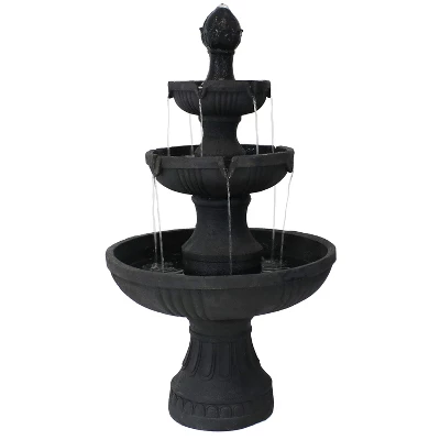 Sunnydaze Decor Sunnydaze 43"H Electric Fiberglass And Resin 3-Tier Flower Blossom Outdoor Water Fountain 8 Sunnydaze Decor Sunnydaze 43"H Electric Fiberglass And Resin 3-Tier Flower Blossom Outdoor Water Fountain - Image 8