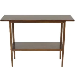 Sunnydaze Decor Sunnydaze Indoor Sofa Console Table For Dining Room Or Living Room - Dark Walnut -Sunnydaze Decor GUEST 008c2aa1 383f 4ccc 9dfa e13f068793e0