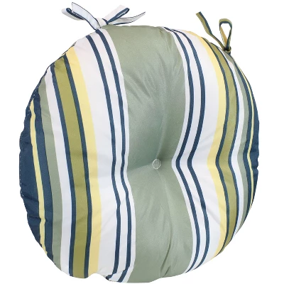 Sunnydaze Decor Sunnydaze Indoor/Outdoor Polyester Replacement Round Bistro Chair Seat Cushions - 15" - 2pk 4 Sunnydaze Decor Sunnydaze Indoor/Outdoor Polyester Replacement Round Bistro Chair Seat Cushions - 15" - 2pk - Image 4