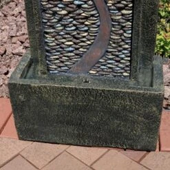 Sunnydaze Decor Sunnydaze 39"H Electric Polyresin And Fiberglass Modern Road Column Outdoor Water Fountain With LED Lights 13 Sunnydaze Decor Sunnydaze 39"H Electric Polyresin And Fiberglass Modern Road Column Outdoor Water Fountain With LED Lights -Sunnydaze Decor GUEST 097de81e 2099 4286 b0db 4eb3c7681758