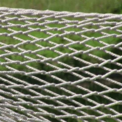 Sunnydaze Decor Sunnydaze Outdoor 2-Person Double Cotton Rope Hammock With Wood Spreader Bar And 15ft Black Steel Stand -Sunnydaze Decor GUEST 0d90104d 5abe 4028 9959 dea7babbd4cb