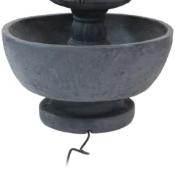Sunnydaze Decor Sunnydaze 34"H Electric Polyresin 3-Tier Budding Fruition Outdoor Water Fountain -Sunnydaze Decor GUEST 0f98585d c6d4 4f57 8d6b 55960fd987a3