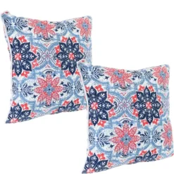 Sunnydaze Decor Sunnydaze Indoor/Outdoor Square Accent Decorative Throw Pillows For Patio Or Living Room Furniture - 16" - 2pc 19 Sunnydaze Decor Sunnydaze Indoor/Outdoor Square Accent Decorative Throw Pillows For Patio Or Living Room Furniture - 16" - 2pc -Sunnydaze Decor GUEST 106b6836 5072 47f8 bb63 34cc6cf78ec7