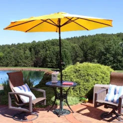 Sunnydaze Decor Sunnydaze 30.75" Round Sigonella Cast Aluminum Outdoor Patio Table, Black 14 Sunnydaze Decor Sunnydaze 30.75" Round Sigonella Cast Aluminum Outdoor Patio Table, Black -Sunnydaze Decor GUEST 10aff4bc 70e5 41dd bd05 7b9c6e152168