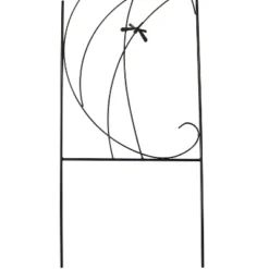 Sunnydaze Decorative Steel Metal Dragonfly Delight Design Garden Trellis - 55.75" H - Black - 2-Pack -Sunnydaze Decor GUEST 1796856d ac7c 4e18 bf03 056437bc02e0