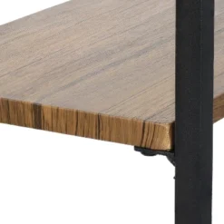 Sunnydaze Decor Sunnydaze 4 Shelf Iron And Veneer Over The Toilet Etagere Bathroom Storage Cabinet Space Saver -Sunnydaze Decor GUEST 1d0c0f58 ecc7 4e72 a58f 67ce626fa502 1