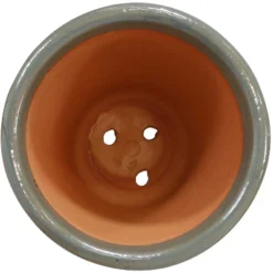 Sunnydaze Decor Sunnydaze Studio Outdoor/Indoor UV- And Frost-Resistant Ceramic Flower Pot Planter With Drainage Holes 9 Sunnydaze Decor Sunnydaze Studio Outdoor/Indoor UV- And Frost-Resistant Ceramic Flower Pot Planter With Drainage Holes -Sunnydaze Decor GUEST 26ec33c1 a84f 478b 8c90 08523c7beeba