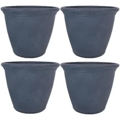 Sunnydaze Decor Sunnydaze Indoor/Outdoor Patio, Garden, Or Porch Weather-Resistant Double-Walled Anjelica Flower Pot Planter - 20" - Sable Finish 13 Sunnydaze Decor Sunnydaze Indoor/Outdoor Patio, Garden, Or Porch Weather-Resistant Double-Walled Anjelica Flower Pot Planter - 20" - Sable Finish -Sunnydaze Decor GUEST 29cacd18 e2d4 4f47 adaa f5e0890bebe8
