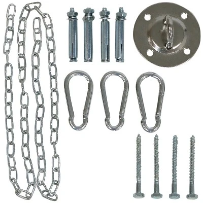 Sunnydaze Decor Sunnydaze Audrey Olefin Fabric Outdoor Hammock Chair Swing With Bamboo Wood Armrest And Cushion - 260 Lb Weight Capacity - Red 6 Sunnydaze Decor Sunnydaze Audrey Olefin Fabric Outdoor Hammock Chair Swing With Bamboo Wood Armrest And Cushion - 260 Lb Weight Capacity - Red - Image 6