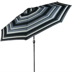Sunnydaze Decor Sunnydaze Outdoor Aluminum Patio Umbrella With Solar LED Lights, Tilt, And Crank - 9' 33 Sunnydaze Decor Sunnydaze Outdoor Aluminum Patio Umbrella With Solar LED Lights, Tilt, And Crank - 9' -Sunnydaze Decor GUEST 2b097042 ce43 4857 9191 b4b8d1b65b86
