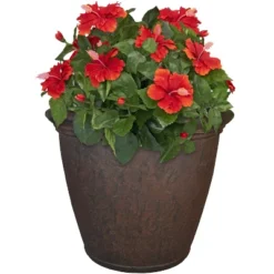 Sunnydaze Decor Sunnydaze Indoor/Outdoor Patio, Garden, Or Porch Weather-Resistant Double-Walled Anjelica Flower Pot Planter - 24" 11 Sunnydaze Decor Sunnydaze Indoor/Outdoor Patio, Garden, Or Porch Weather-Resistant Double-Walled Anjelica Flower Pot Planter - 24" -Sunnydaze Decor GUEST 2cf7c3d8 53e1 4605 9064 0230ce58ab15