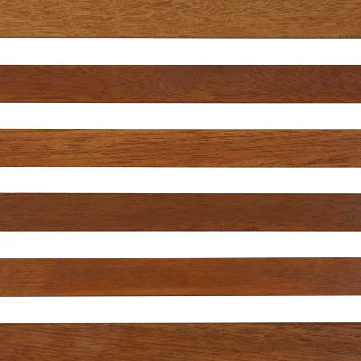 Sunnydaze Decor Sunnydaze Outdoor Meranti Wood With Teak Oil Finish Wooden Folding Patio Bistro Chairs Set - Brown - 2pk 1 Sunnydaze Decor Sunnydaze Outdoor Meranti Wood With Teak Oil Finish Wooden Folding Patio Bistro Chairs Set - Brown - 2pk