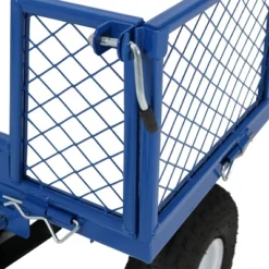 Sunnydaze Decor Sunnydaze Outdoor Lawn And Garden Heavy-Duty Durable Steel Mesh Utility Dump Wagon Cart With Removable Sides -Sunnydaze Decor GUEST 3098fb1e 0c3b 4558 aca3 fb0bf4133659