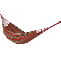 Sunnydaze Decor Sunnydaze Large Two-Person Double Brazilian Hammock For Backyard And Patio - 450 Lb Capacity -Sunnydaze Decor GUEST 343617ba 1989 483f a412 d0d517f41359