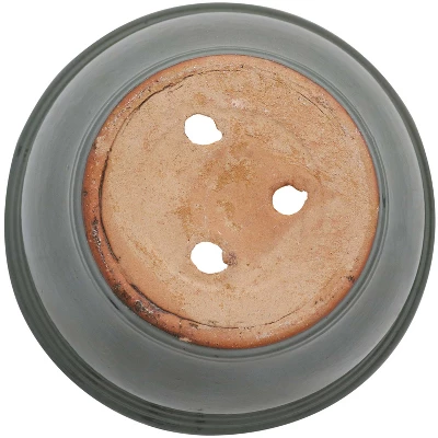 Sunnydaze Decor Sunnydaze Studio Outdoor/Indoor UV- And Frost-Resistant Ceramic Flower Pot Planter With Drainage Holes 2 Sunnydaze Decor Sunnydaze Studio Outdoor/Indoor UV- And Frost-Resistant Ceramic Flower Pot Planter With Drainage Holes - Image 2