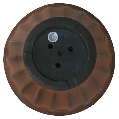 Sunnydaze Decor Sunnydaze Indoor/Outdoor Patio, Garden, Or Porch Weather-Resistant Double-Walled Charlotte Flower Pot Planter - 16" - Rust Finish 2 Sunnydaze Decor Sunnydaze Indoor/Outdoor Patio, Garden, Or Porch Weather-Resistant Double-Walled Charlotte Flower Pot Planter - 16" - Rust Finish - Image 2