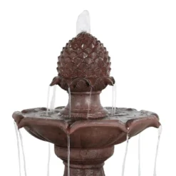 Sunnydaze Decor Sunnydaze 38"H Electric Polyresin And Fiberglass 2-Tier Curved Plinth Outdoor Water Fountain 9 Sunnydaze Decor Sunnydaze 38"H Electric Polyresin And Fiberglass 2-Tier Curved Plinth Outdoor Water Fountain -Sunnydaze Decor GUEST 3e105a3e d4c7 49b8 b0f5 54a170e7eeb5