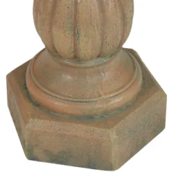 Sunnydaze Decor Sunnydaze Contemporary Pillar Indoor/Outdoor Column-Style Gazing Globe Stand For 10 To 12-Inch Gazing Balls - 16" H -Sunnydaze Decor GUEST 42c6b901 6d1d 45fb ad45 8f75fc375590