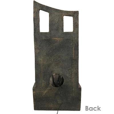 Sunnydaze Decor Sunnydaze 39"H Electric Polyresin And Fiberglass Modern Road Column Outdoor Water Fountain With LED Lights 7 Sunnydaze Decor Sunnydaze 39"H Electric Polyresin And Fiberglass Modern Road Column Outdoor Water Fountain With LED Lights - Image 7