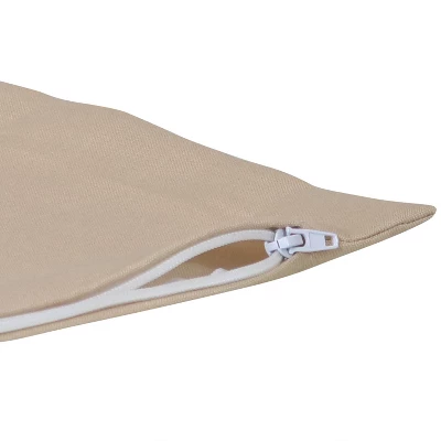 Sunnydaze Decor Sunnydaze Indoor/Outdoor Weather-Resistant Polyester Square Decorative Pillow Cover Only With Zipper Closures 2 Sunnydaze Decor Sunnydaze Indoor/Outdoor Weather-Resistant Polyester Square Decorative Pillow Cover Only With Zipper Closures - Image 2