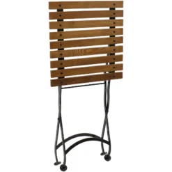 Sunnydaze Decor Sunnydaze Indoor/Outdoor Chestnut Wood Folding Square Patio Accent Side Table - 20" - Brown 9 Sunnydaze Decor Sunnydaze Indoor/Outdoor Chestnut Wood Folding Square Patio Accent Side Table - 20" - Brown -Sunnydaze Decor GUEST 51bb8295 74b3 413a 8dd2 eccfcc73b995