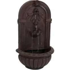 Sunnydaze Decor Sunnydaze 27"H Electric Polystone Florence Outdoor Wall-Mount Water Fountain 14 Sunnydaze Decor Sunnydaze 27"H Electric Polystone Florence Outdoor Wall-Mount Water Fountain -Sunnydaze Decor GUEST 52926f2d f27d 4b31 969b afc4d7db4fe2