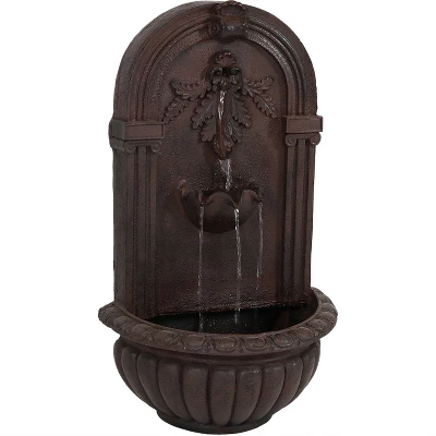 Sunnydaze Decor Sunnydaze 27"H Electric Polystone Florence Outdoor Wall-Mount Water Fountain 7 Sunnydaze Decor Sunnydaze 27"H Electric Polystone Florence Outdoor Wall-Mount Water Fountain - Image 7