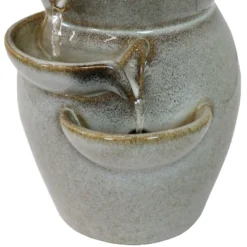 Sunnydaze Decor Sunnydaze Indoor Home Decorative Smooth Ceramic Cascading Side Tiers Tabletop Water Fountain - 8" - Light Brown 8 Sunnydaze Decor Sunnydaze Indoor Home Decorative Smooth Ceramic Cascading Side Tiers Tabletop Water Fountain - 8" - Light Brown -Sunnydaze Decor GUEST 5c1814d0 481c 4c2a 8f4e 63dbbae8958c