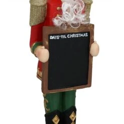 Sunnydaze Decor Sunnydaze Indoor/Outdoor Porch Or Living Room Polyresin Friedrich The Nutcracker With Sign Christmas Holiday Decoration - 36" -Sunnydaze Decor GUEST 5d30b913 9a9a 4860 a1ab e25e7fca10ef