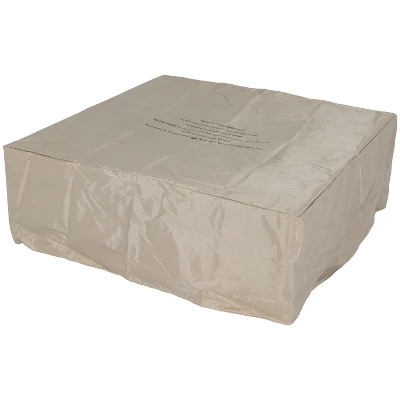 Sunnydaze Decor Sunnydaze Contempo Outdoor Propane Gas Fire Pit Bowl With Weather-Resistant Durable Cover And Lava Rocks - 34" Square 6 Sunnydaze Decor Sunnydaze Contempo Outdoor Propane Gas Fire Pit Bowl With Weather-Resistant Durable Cover And Lava Rocks - 34" Square - Image 6