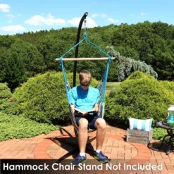 Sunnydaze Decor Sunnydaze Double Cushion Hanging Rope Hammock Chair Swing For Backyard And Patio - 265 Lb Weight Capacity -Sunnydaze Decor GUEST 62640cee 3849 4de1 8b80 d454b899d8e9
