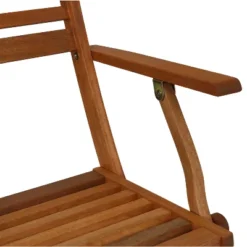 Sunnydaze Decor Sunnydaze Outdoor Meranti Wood With Teak Oil Finish Folding Patio Dining Table And Chairs - Brown - 5pc 18 Sunnydaze Decor Sunnydaze Outdoor Meranti Wood With Teak Oil Finish Folding Patio Dining Table And Chairs - Brown - 5pc -Sunnydaze Decor GUEST 647509c1 198b 48f3 a028 1e8825229205