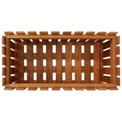 Sunnydaze Decor Sunnydaze Outdoor Rectangle Meranti Wood Picket Style Planter Box For Flowers, Herbs, Vegetables And Plants - 24" W - Brown 8 Sunnydaze Decor Sunnydaze Outdoor Rectangle Meranti Wood Picket Style Planter Box For Flowers, Herbs, Vegetables And Plants - 24" W - Brown -Sunnydaze Decor GUEST 68c8a90d c3d1 48fd 80df 221a7cc29812