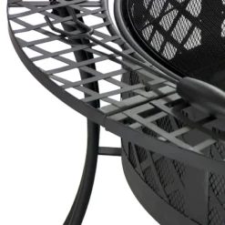 Sunnydaze Decor Sunnydaze Outdoor Camping Or Backyard Steel Diamond Weave Fire Pit Bowl With Spark Screen - 40" - Black 13 Sunnydaze Decor Sunnydaze Outdoor Camping Or Backyard Steel Diamond Weave Fire Pit Bowl With Spark Screen - 40" - Black -Sunnydaze Decor GUEST 6b32832b 998a 4b87 87ff 47765ae2c587
