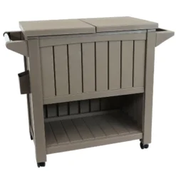 Sunnydaze Decor Sunnydaze Rolling Patio Serving Cart With Prep Table, Cooler And Storage -Sunnydaze Decor GUEST 6e4babd1 5ab6 49cd afea db76b6ee09e6