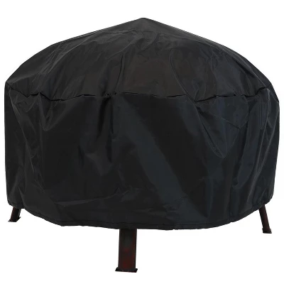 Sunnydaze Decor Sunnydaze Outdoor Camping Or Backyard Steel Northwoods Fishing Fire Pit With Spark Screen - 30" - Bronze 6 Sunnydaze Decor Sunnydaze Outdoor Camping Or Backyard Steel Northwoods Fishing Fire Pit With Spark Screen - 30" - Bronze - Image 6