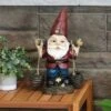 Sunnydaze Decor Sunnydaze Peter With A Pair Of Pails Gnome Indoor/Outdoor Lightweight Resin Lawn And Garden Statue - 14" H