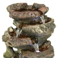 Sunnydaze Decor Sunnydaze Indoor Decorative Calming 5-Step Rock Falls Waterfall Tabletop Water Fountain With LED Lights - 14" 11 Sunnydaze Decor Sunnydaze Indoor Decorative Calming 5-Step Rock Falls Waterfall Tabletop Water Fountain With LED Lights - 14" -Sunnydaze Decor GUEST 798b8c4f fbc1 4558 baae 2581cf03cd8a