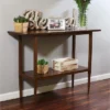 Sunnydaze Decor Sunnydaze Indoor Sofa Console Table For Dining Room Or Living Room - Dark Walnut