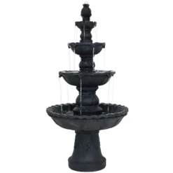 Sunnydaze Decor Sunnydaze 52"H Electric Fiberglass And Resin 4-Tier Pineapple Top Outdoor Water Fountain 23 Sunnydaze Decor Sunnydaze 52"H Electric Fiberglass And Resin 4-Tier Pineapple Top Outdoor Water Fountain -Sunnydaze Decor GUEST 7ff74cfa 6a7a 4463 ba2a 0d01c7a01456