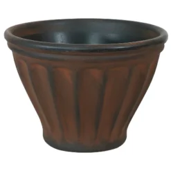 Sunnydaze Decor Sunnydaze Indoor/Outdoor Patio, Garden, Or Porch Weather-Resistant Double-Walled Charlotte Flower Pot Planter - 16" - Rust Finish 14 Sunnydaze Decor Sunnydaze Indoor/Outdoor Patio, Garden, Or Porch Weather-Resistant Double-Walled Charlotte Flower Pot Planter - 16" - Rust Finish -Sunnydaze Decor GUEST 81e421e6 47a4 447a 8730 052cd11aecb5