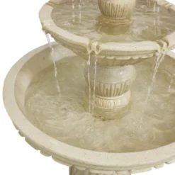 Sunnydaze Decor Sunnydaze 55"H Electric Polystone Classic Style 3-Tier Designer Outdoor Water Fountain 14 Sunnydaze Decor Sunnydaze 55"H Electric Polystone Classic Style 3-Tier Designer Outdoor Water Fountain -Sunnydaze Decor GUEST 827533e1 7f50 4be0 8dc1 945990603b9b