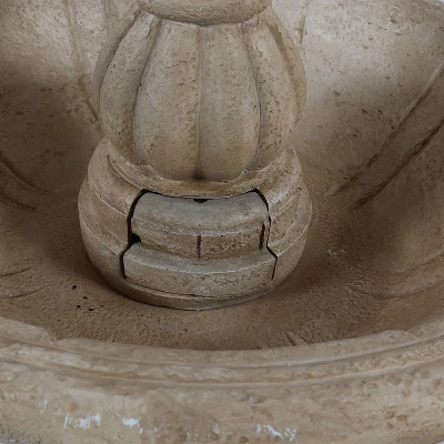 Sunnydaze Decor Sunnydaze 61"H Electric Polyresin And Fiberglass 3-Tier Cornucopia Outdoor Water Fountain 4 Sunnydaze Decor Sunnydaze 61"H Electric Polyresin And Fiberglass 3-Tier Cornucopia Outdoor Water Fountain - Image 4