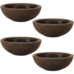 Sunnydaze Decor Sunnydaze Indoor/Outdoor Patio, Garden, Or Porch Weather-Resistant Double-Walled Percival Flower Pot Planter - 20.75" - Sable Finish -Sunnydaze Decor GUEST 915ff7cd 0000 4385 8ea5 84b8a6b7e309