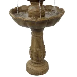 Sunnydaze Decor Sunnydaze 38"H Electric Resin 2-Tier Blooming Flower Outdoor Water Feature 9 Sunnydaze Decor Sunnydaze 38"H Electric Resin 2-Tier Blooming Flower Outdoor Water Feature -Sunnydaze Decor GUEST 9193eb94 c5e1 49ac 856a 5424e70c5d3f