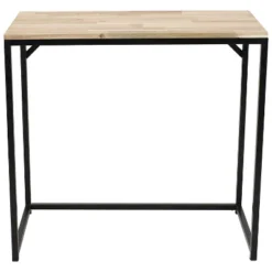 Sunnydaze Decor Sunnydaze Indoor Unfinished Acacia Wood Industrial Rustic Style Rectangular End Accent Table - 35" - Natural 5 Sunnydaze Decor Sunnydaze Indoor Unfinished Acacia Wood Industrial Rustic Style Rectangular End Accent Table - 35" - Natural -Sunnydaze Decor GUEST 92e7f59e 31ca 4ff9 8dca 865c409147d3