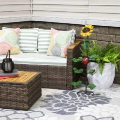 Sunnydaze Decor Sunnydaze Outdoor Metal Art Standing Sunflower With Ladybug Garden Decor- 34.25" 9 Sunnydaze Decor Sunnydaze Outdoor Metal Art Standing Sunflower With Ladybug Garden Decor- 34.25" -Sunnydaze Decor GUEST 9335ea9d 61fc 4ada b235 edd291a8d756