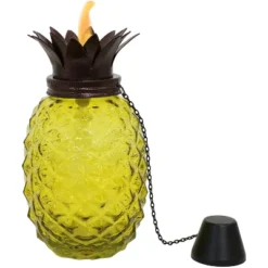 Sunnydaze Decor Sunnydaze Outdoor Adjustable Height 3-in-1 Glass Tropical Pineapple Torches With Connected Snuffs And Metal Poles - 2pk 13 Sunnydaze Decor Sunnydaze Outdoor Adjustable Height 3-in-1 Glass Tropical Pineapple Torches With Connected Snuffs And Metal Poles - 2pk -Sunnydaze Decor GUEST 933bb20f 6fbd 4d0c b66d 09b1a4374613