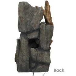 Sunnydaze Decor Sunnydaze 35"H Electric Polyresin Cascading Mountainside Outdoor Water Fountain With LED Lights 13 Sunnydaze Decor Sunnydaze 35"H Electric Polyresin Cascading Mountainside Outdoor Water Fountain With LED Lights -Sunnydaze Decor GUEST 97e989e7 b689 4ee8 837b 64c4185fdf5d